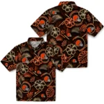 cleveland-browns-hawaiian-shirt-personalized-neon-florals-black-best-selling.webp