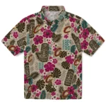 cleveland-cavaliers-hawaiian-shirt-custom-tiki-masks-warm-beige-best-selling.webp