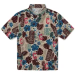 cleveland-guardians-hawaiian-shirt-custom-tiki-masks-warm-beige-best-selling.webp