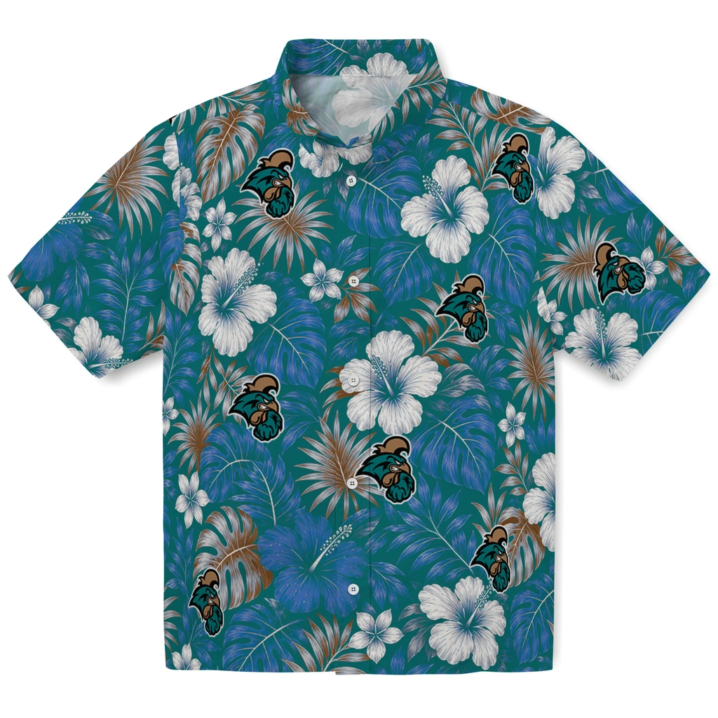 coastal-carolina-chanticleers-hawaiian-shirt-customized-hibiscus-monstera-green-best-selling.webp coastal carolina chanticleers hawaiian shirt customized hibiscus monstera green best selling