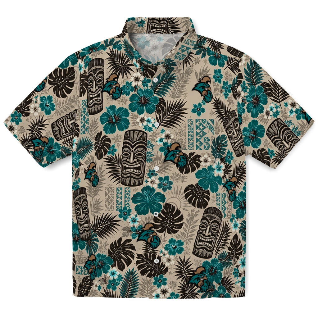 coastal-carolina-chanticleers-hawaiian-shirt-customized-tiki-masks-warm-beige-best-selling.webp coastal carolina chanticleers hawaiian shirt customized tiki masks warm beige best selling