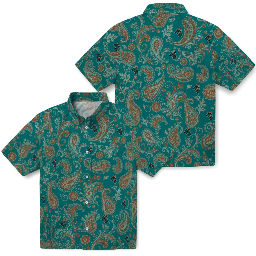 coastal-carolina-chanticleers-hawaiian-shirt-personalized-paisley-print-green-high-quality.webp