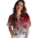 colgate-raiders-hawaiian-shirt-customized-ombre-fronds-maroon-best-selling.webp
