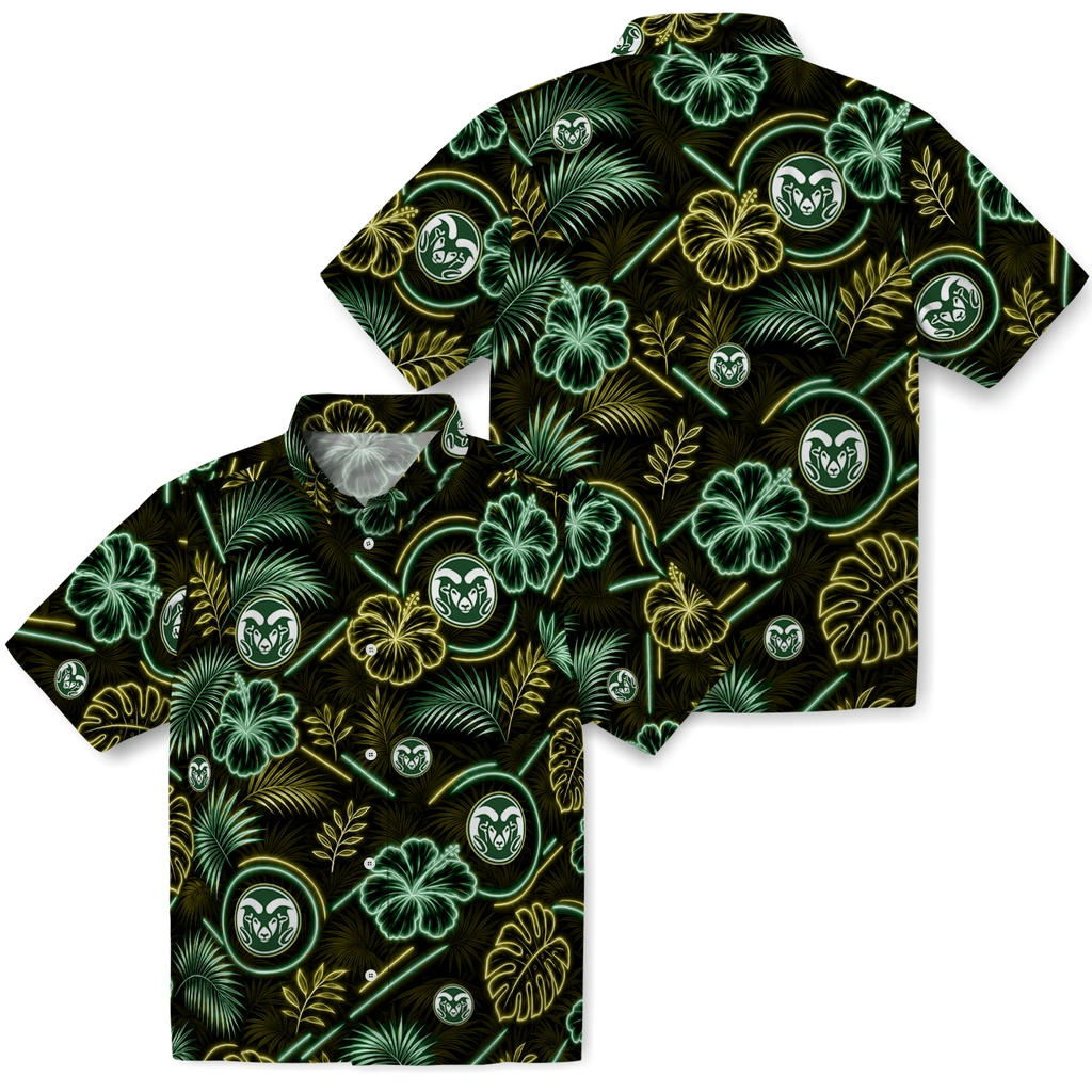 colorado-state-rams-hawaiian-shirt-custom-neon-florals-black-high-quality.webp