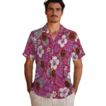 cornell-big-red-hawaiian-shirt-custom-hibiscus-monstera-red-best-selling.webp