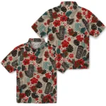 cornell-big-red-hawaiian-shirt-custom-tiki-masks-warm-beige-best-selling.webp