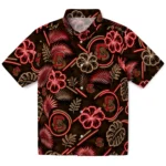 cornell-big-red-hawaiian-shirt-personalized-neon-florals-black-best-selling.webp