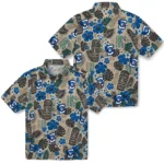 creighton-bluejays-hawaiian-shirt-personalized-tiki-masks-warm-beige-best-selling.webp