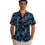 dallas-mavericks-hawaiian-shirt-custom-neon-florals-black-best-selling.webp
