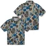 dallas-mavericks-hawaiian-shirt-customized-tiki-masks-warm-beige-best-selling.webp