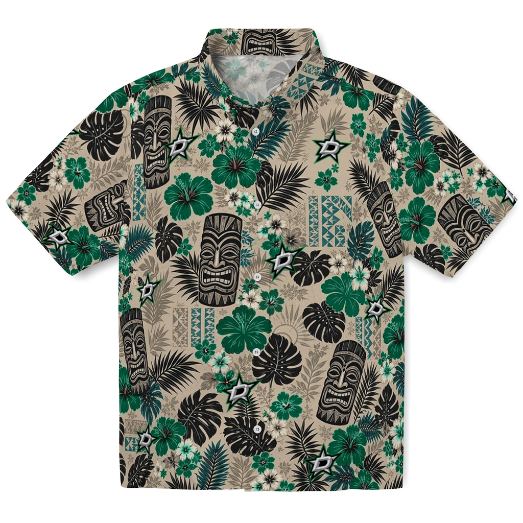 dallas-stars-hawaiian-shirt-customized-tiki-masks-warm-beige-best-selling.webp dallas stars hawaiian shirt customized tiki masks warm beige best selling