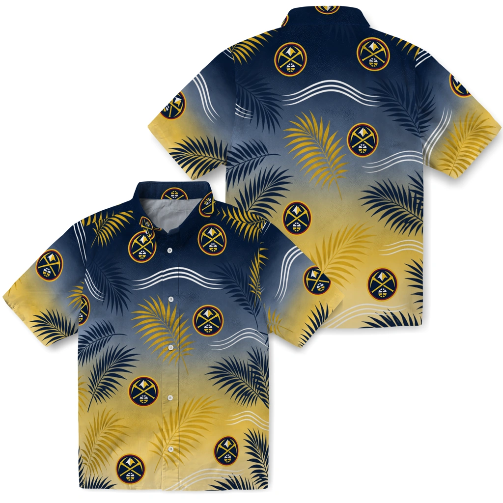 denver-nuggets-hawaiian-shirt-customized-ombre-fronds-blue-high-quality.webp