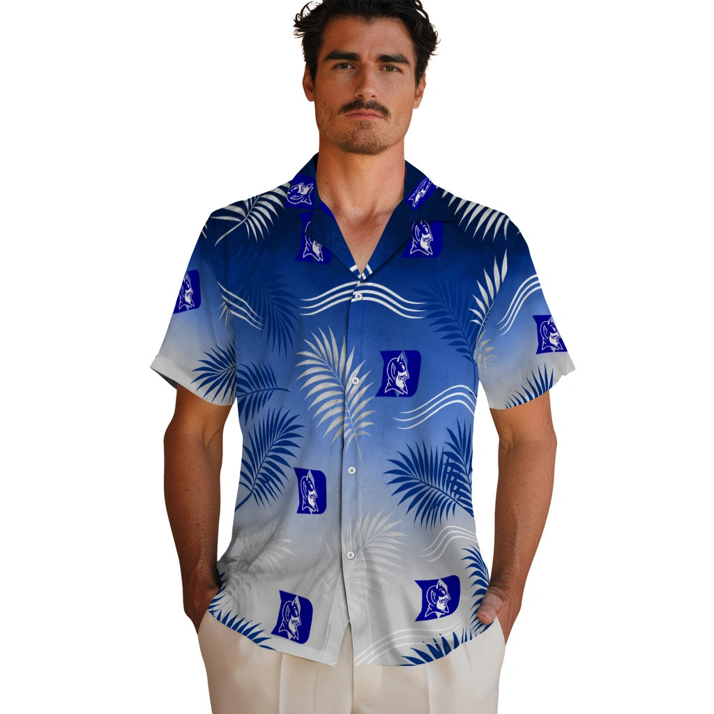 duke-blue-devils-hawaiian-shirt-custom-ombre-fronds-blue-fashion-forward.webp