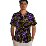 east-carolina-pirates-hawaiian-shirt-personalized-neon-florals-black-best-selling.webp