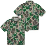 eastern-michigan-eagles-hawaiian-shirt-custom-tiki-masks-warm-beige-best-selling.webp