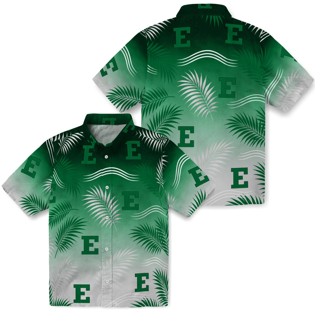 eastern-michigan-eagles-hawaiian-shirt-personalized-ombre-fronds-green-high-quality.webp