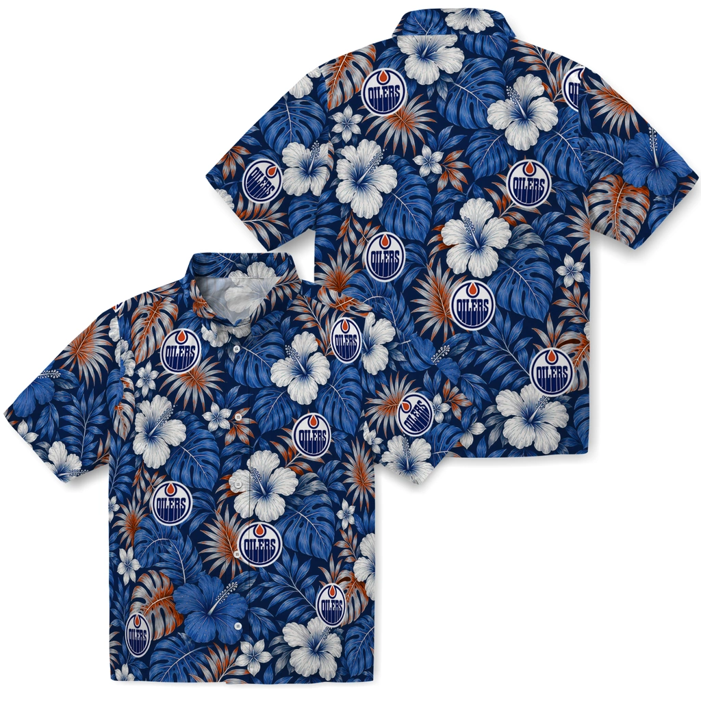 edmonton-oilers-hawaiian-shirt-custom-hibiscus-monstera-blue-high-quality.webp