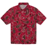 georgia-bulldogs-hawaiian-shirt-personalized-paisley-print-red-best-selling.webp