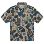 georgia-southern-eagles-hawaiian-shirt-personalized-tiki-masks-warm-beige-best-selling.webp