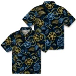 georgia-tech-yellow-jackets-hawaiian-shirt-customized-neon-florals-black-best-selling.webp