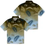 georgia-tech-yellow-jackets-hawaiian-shirt-customized-ombre-fronds-gold-best-selling.webp