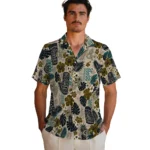 georgia-tech-yellow-jackets-hawaiian-shirt-personalized-tiki-masks-warm-beige-best-selling.webp