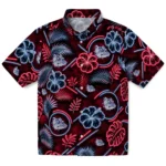 gonzaga-bulldogs-hawaiian-shirt-custom-neon-florals-black-best-selling.webp