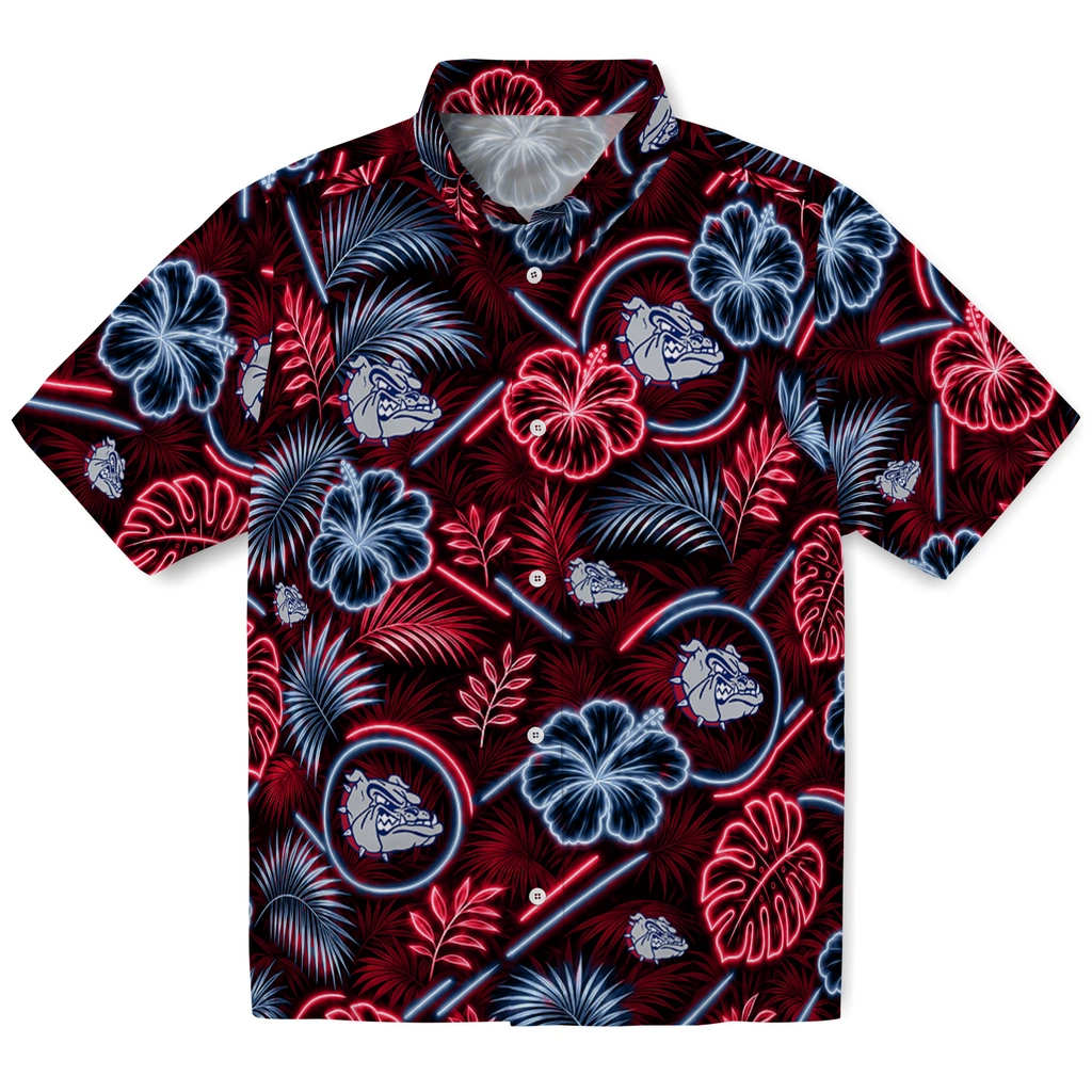 gonzaga-bulldogs-hawaiian-shirt-custom-neon-florals-black-best-selling.webp gonzaga bulldogs hawaiian shirt custom neon florals black best selling