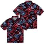 gonzaga-bulldogs-hawaiian-shirt-custom-neon-florals-black-best-selling.webp