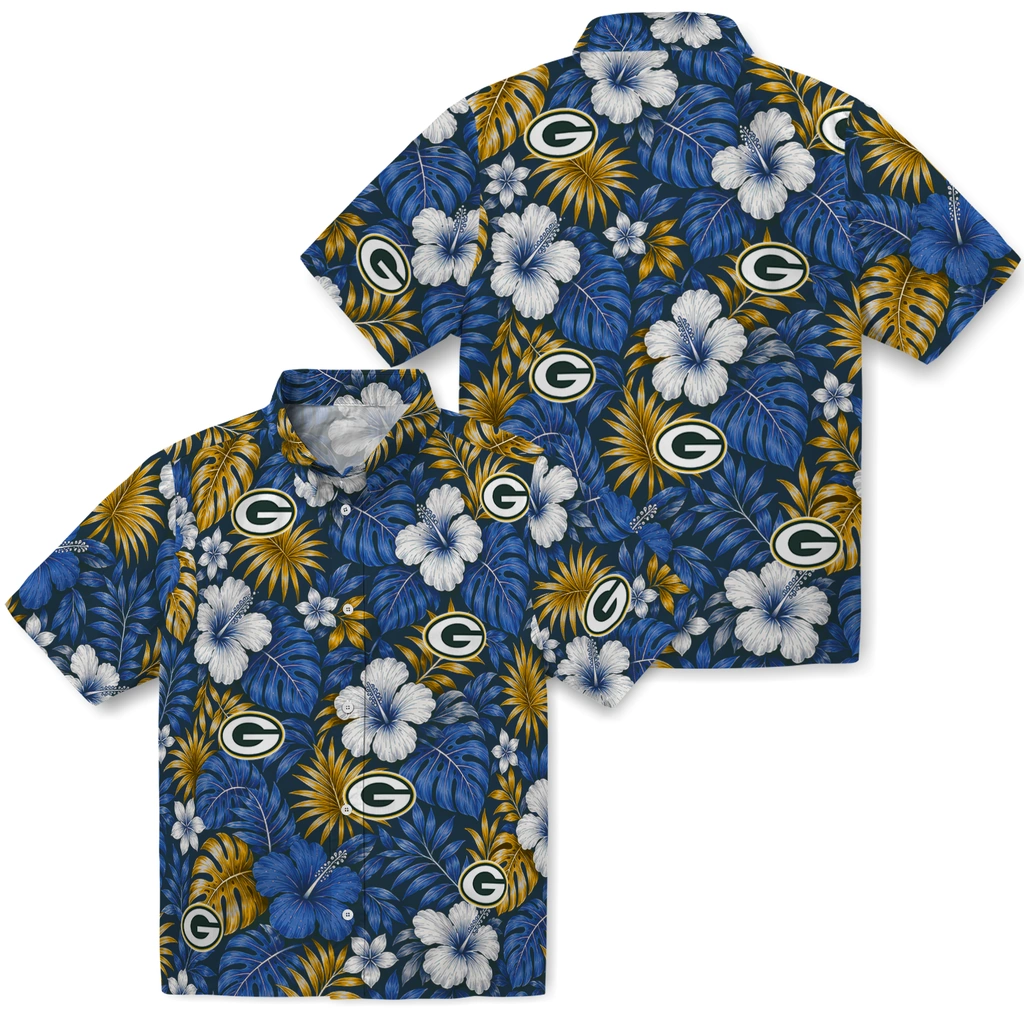 green-bay-packers-hawaiian-shirt-customized-hibiscus-monstera-green-high-quality.webp