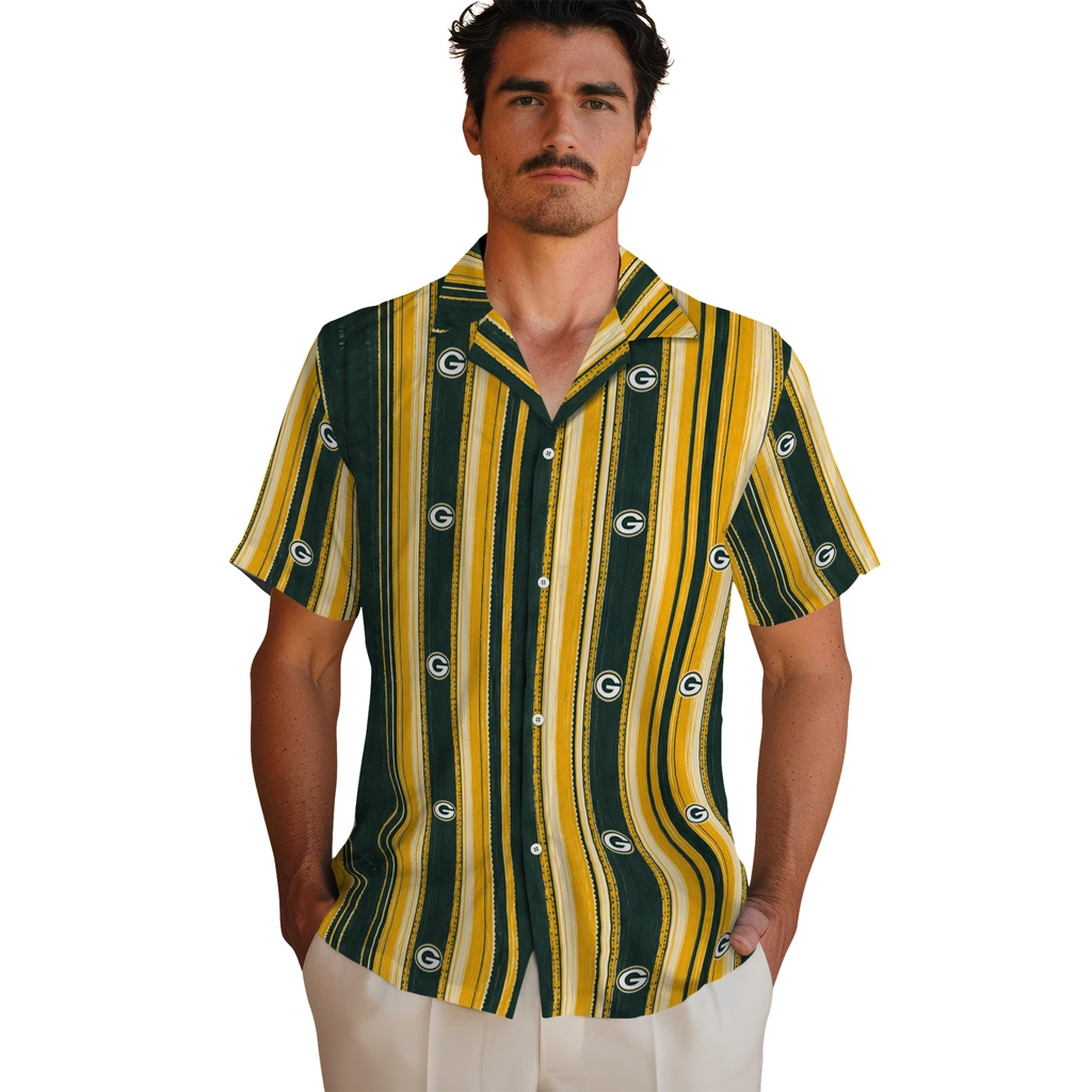 green-bay-packers-hawaiian-shirt-personalized-distressed-stripes-green-gold-fashion-forward.webp