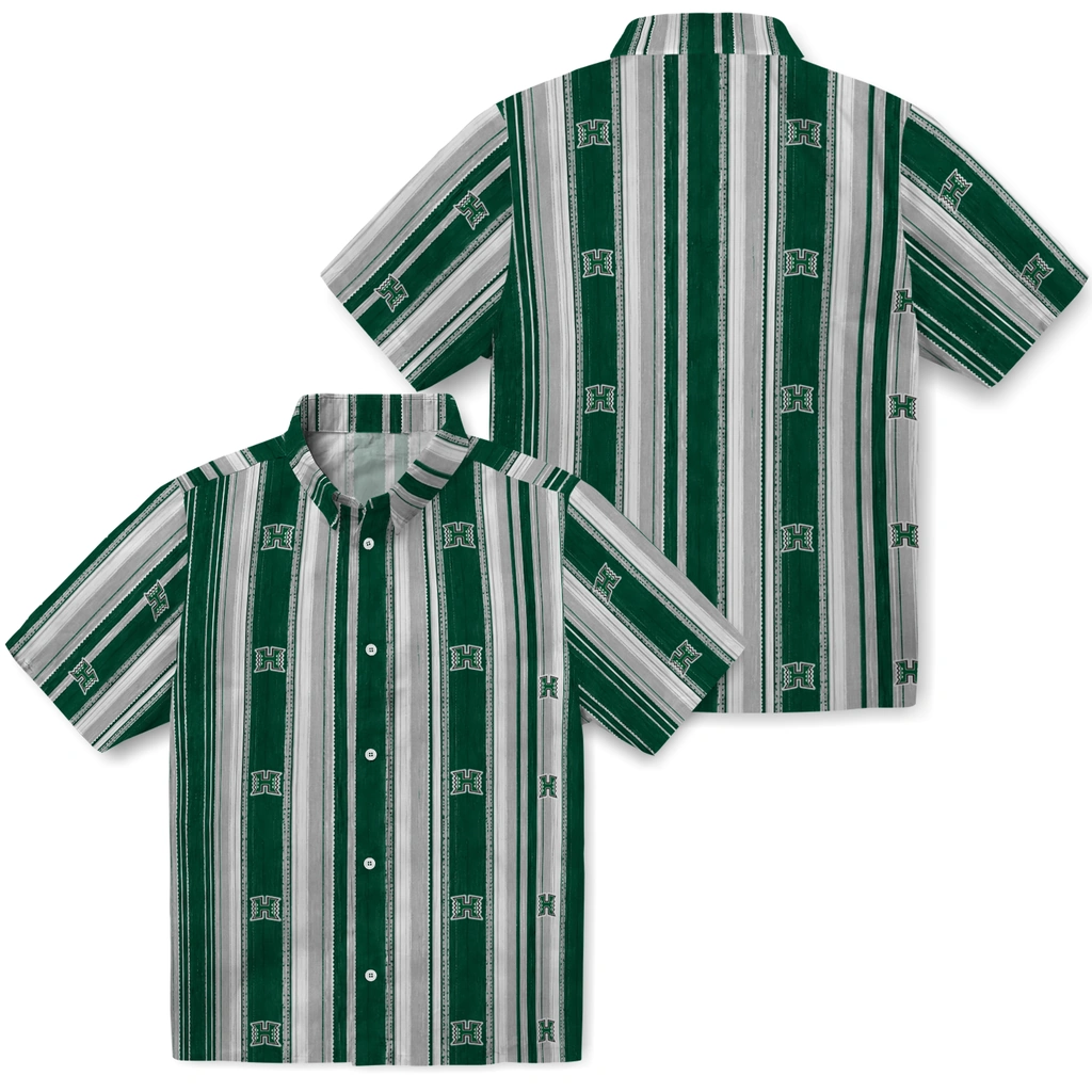 hawaii-rainbow-warriors-hawaiian-shirt-custom-distressed-stripes-green-silver-high-quality.webp