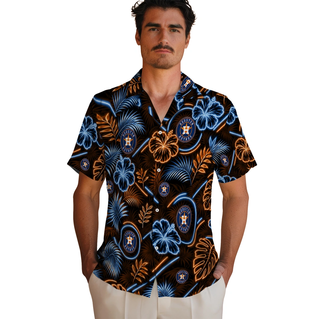 houston-astros-hawaiian-shirt-personalized-neon-florals-black-fashion-forward.webp