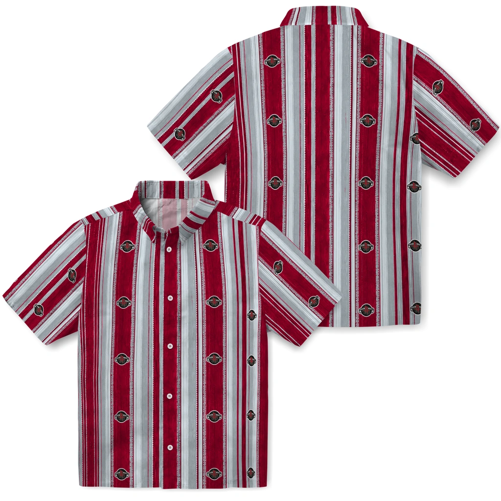 houston-rockets-hawaiian-shirt-custom-distressed-stripes-red-grey-high-quality.webp