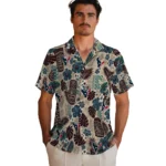 houston-texans-hawaiian-shirt-personalized-tiki-masks-warm-beige-best-selling.webp