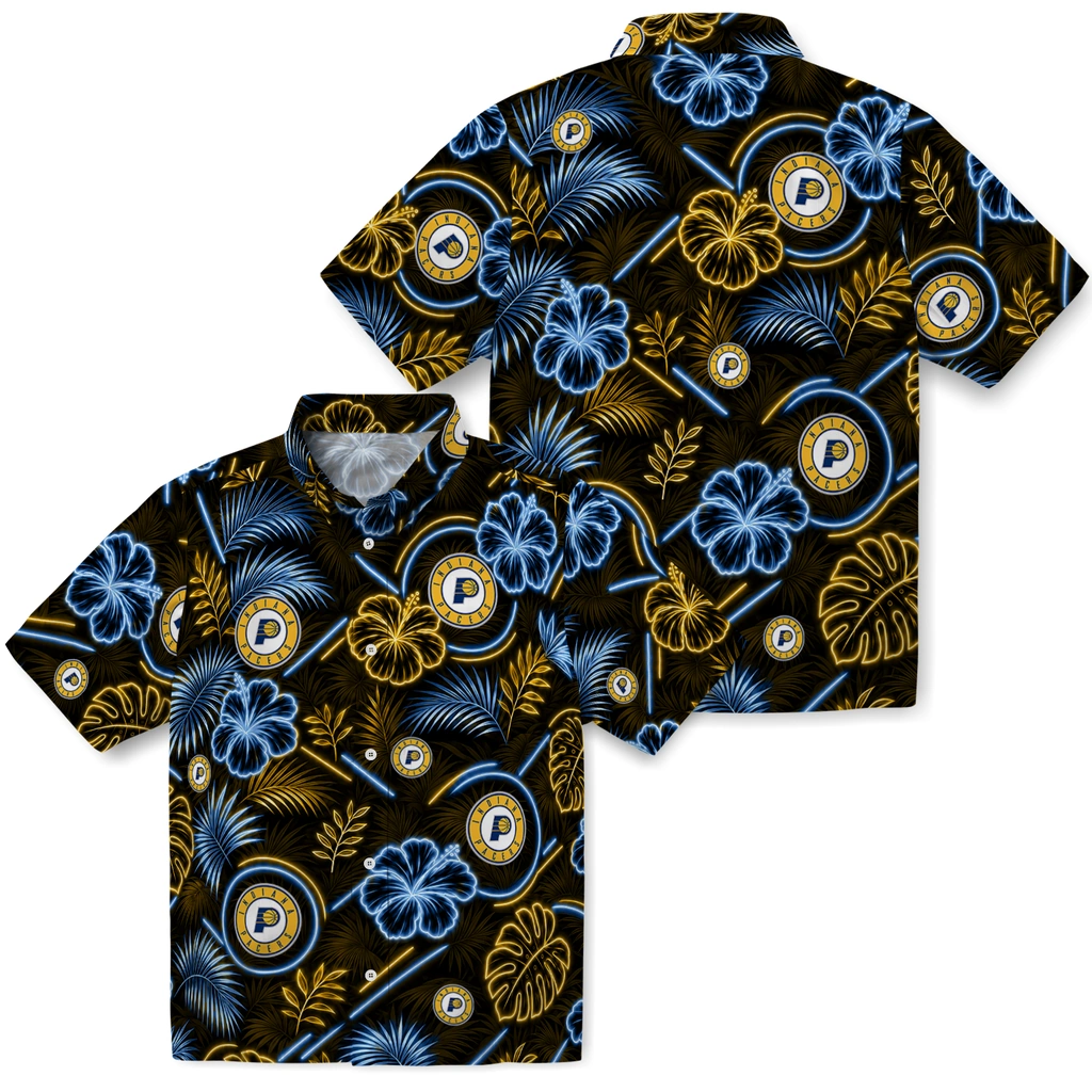 indiana-pacers-hawaiian-shirt-personalized-neon-florals-black-high-quality.webp