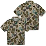 iowa-hawkeyes-hawaiian-shirt-custom-tiki-masks-warm-beige-best-selling.webp