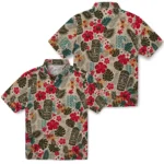 iowa-state-cyclones-hawaiian-shirt-personalized-tiki-masks-warm-beige-best-selling.webp