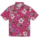 jacksonville-state-gamecocks-hawaiian-shirt-personalized-hibiscus-monstera-red-best-selling.webp