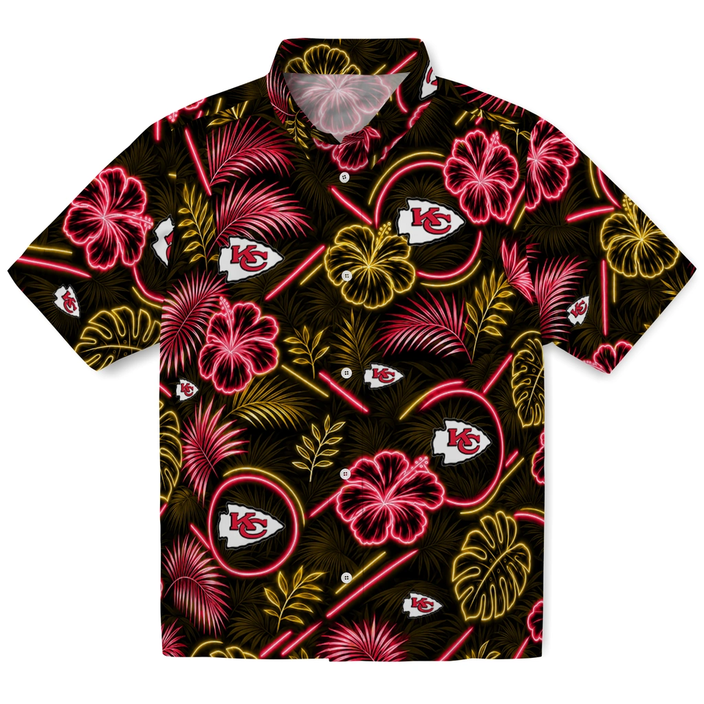 kansas-city-chiefs-hawaiian-shirt-customized-neon-florals-black-best-selling.webp kansas city chiefs hawaiian shirt customized neon florals black best selling