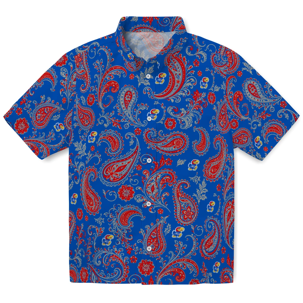 kansas-jayhawks-hawaiian-shirt-personalized-paisley-print-blue-best-selling.webp kansas jayhawks hawaiian shirt personalized paisley print blue best selling