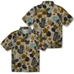 kennesaw-state-owls-hawaiian-shirt-custom-tiki-masks-warm-beige-best-selling.webp