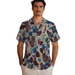 los-angeles-angels-hawaiian-shirt-personalized-tiki-masks-warm-beige-best-selling.webp