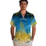los-angeles-chargers-hawaiian-shirt-custom-ombre-fronds-blue-best-selling.webp