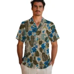 los-angeles-chargers-hawaiian-shirt-customized-tiki-masks-warm-beige-best-selling.webp