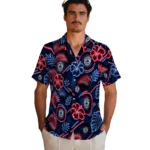 los-angeles-clippers-hawaiian-shirt-custom-neon-florals-black-best-selling.webp