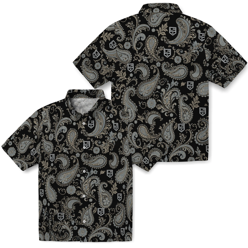los-angeles-kings-hawaiian-shirt-custom-paisley-print-black-high-quality.webp