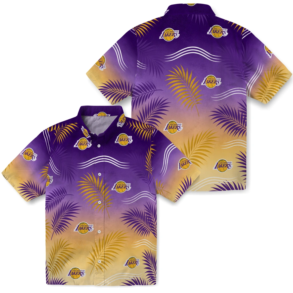 los-angeles-lakers-hawaiian-shirt-customized-ombre-fronds-purple-high-quality.webp