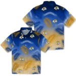 los-angeles-rams-hawaiian-shirt-customized-ombre-fronds-blue-best-selling.webp