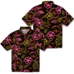 louisiana-monroe-warhawks-hawaiian-shirt-customized-neon-florals-black-best-selling.webp